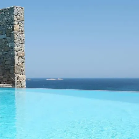 Vila Victoria With Sea View And Two Private Pools Ftelia (Mykonos)
