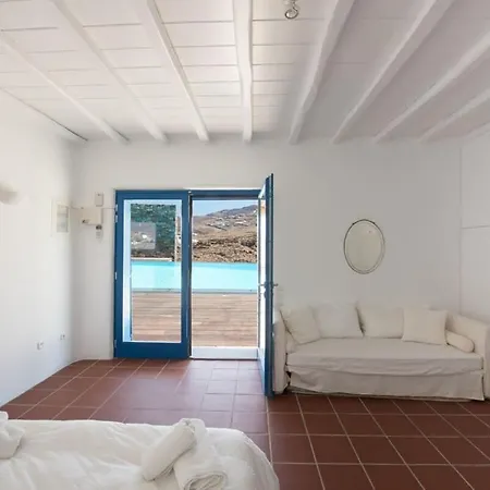 Victoria With Sea View And Two Private Pools * Ftelia (Mykonos)